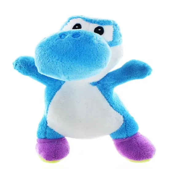 Super Mario Bros. 7" Plush: Blue Yoshi {3}
