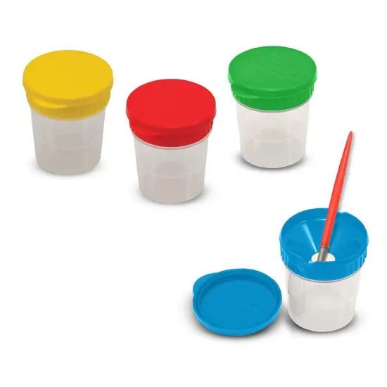 Spill-Proof Paint Cups {1}