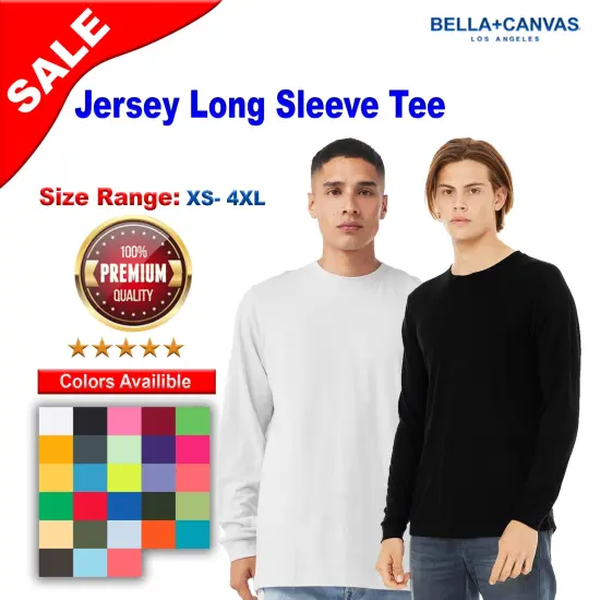 BELLA + CANVAS&reg; Slim Fit Crewneck Long Sleeve Sweetshirt - 3501 Dark grey {2}