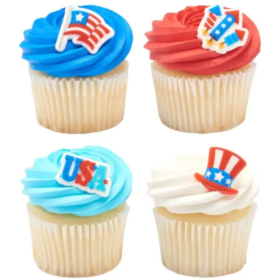 Let Freedom Ring Dec-Ons&reg; Decorations 12ct {4}