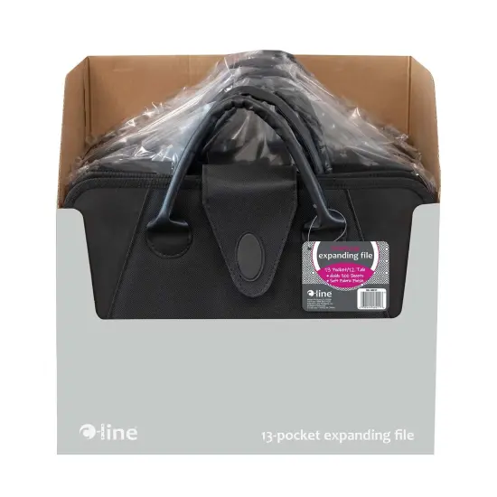 Expanding File with Handles, Black {4}