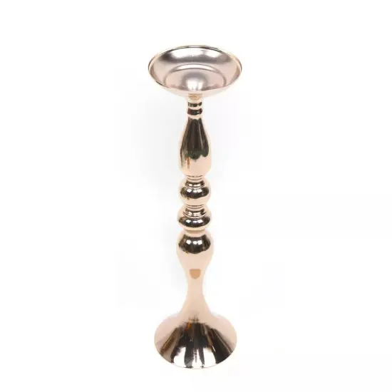 10pcs Gold Centerpieces Candle Holder Flower Vase Stand Rack Wedding Event Decor {3}