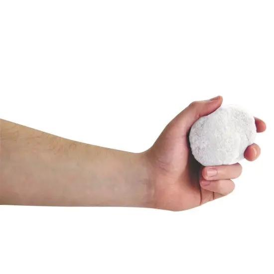 White Puff Snowballs, 4" (Case of 240) {4}