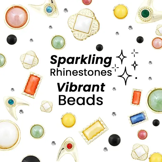 5/8" Tania Rhinestone Iron-On, Versatile Trim, 5-Yard Cut, Multi Colors {5}