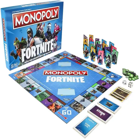 Fortnite edition Monopoly Board Game | 2-7 Players {4}