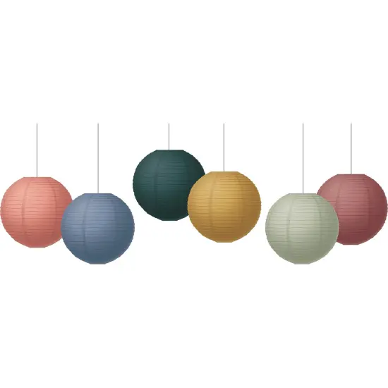Wonderfully Wild 8" Hanging Paper Lanterns, 6 Per Pack, 3 Packs {2}