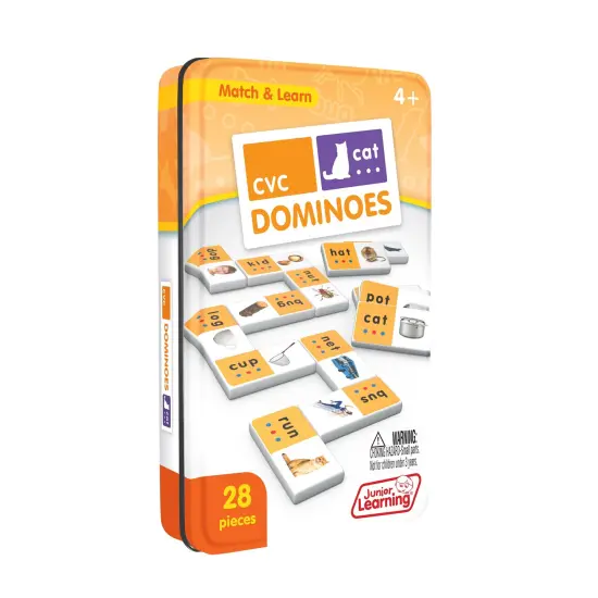 CVC Match & Learn Dominoes, Pack of 2 {4}