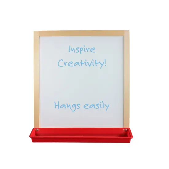 Magnetic Dry Erase Wall Easel {2}