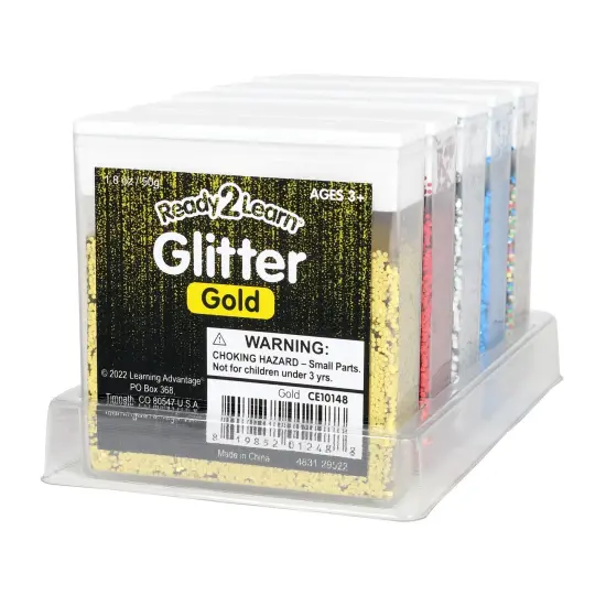 Glitter - Primary - Set of 5 {1}