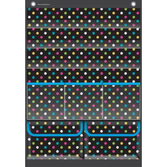 Chalkboard Brights Place Value Pocket Chart {1}