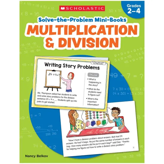Solve-the-Problem Mini Books: Multiplication & Division {1}