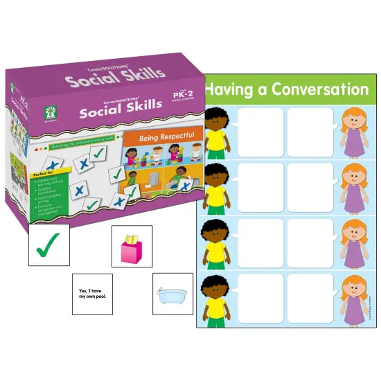 Social Skills File Folder Game {1}