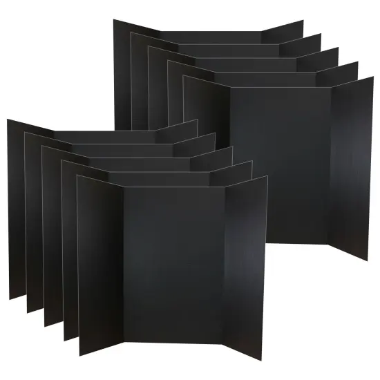 1 Ply Project Board, Black, 36" x 48", Bulk Pack of 10 {1}