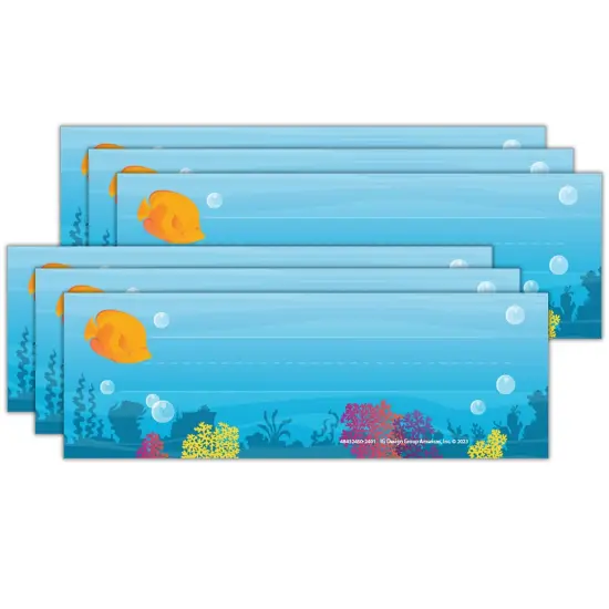 Seas the Day Tented Name Plates, 36 Per Pack, 6 Packs {1}