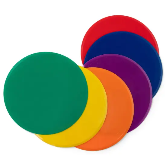 Extra Large Poly Spot Market Set, 12" Diameter, 6/Set {2}