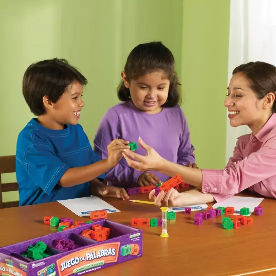 Juego de Palabras Spanish Reading Rods&reg; Word Game {2}