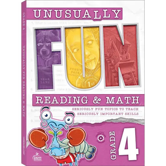 Unusually Fun Unusually Fun Reading & Math Workbook, Grade 4 {1}