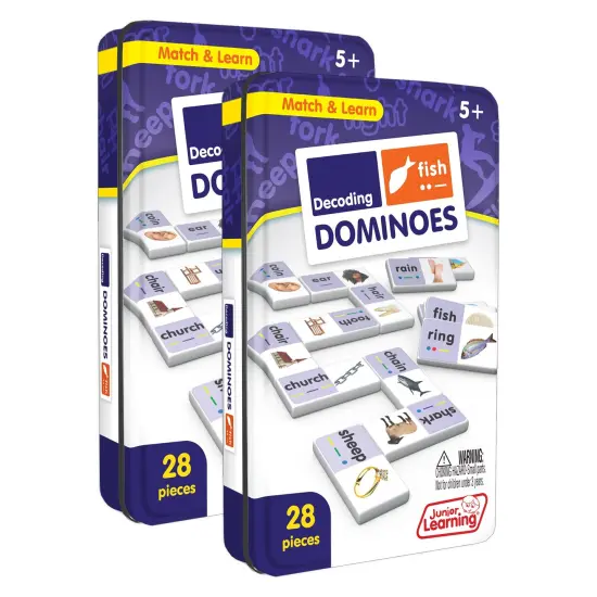 Decoding Match & Learn Dominoes, Pack of 2 {1}
