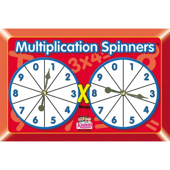 Multiplication Spinners, Pack of 12 {2}