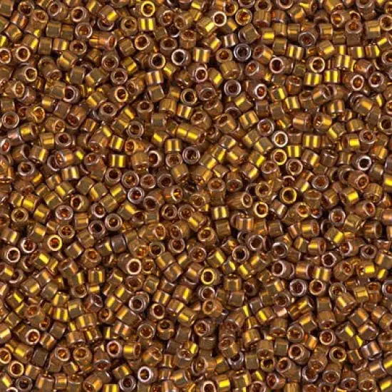 Miyuki Delica Bead 11/0 - DB0505 - 24kt Dark Yellow Gold {1}