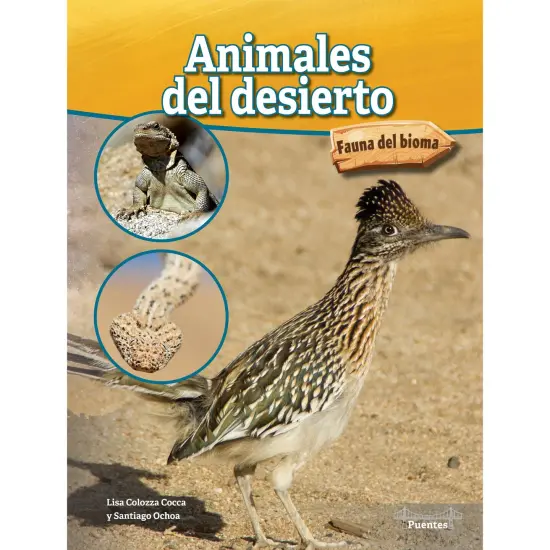 Animales del desierto Hardcover {1}