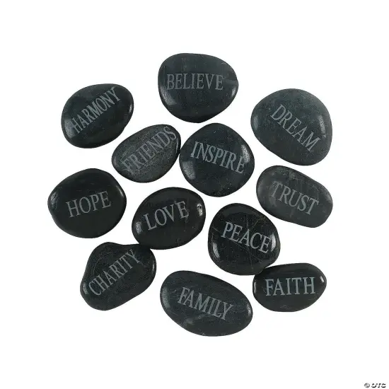 Faith Worry Stones - 12 Pc. {3}