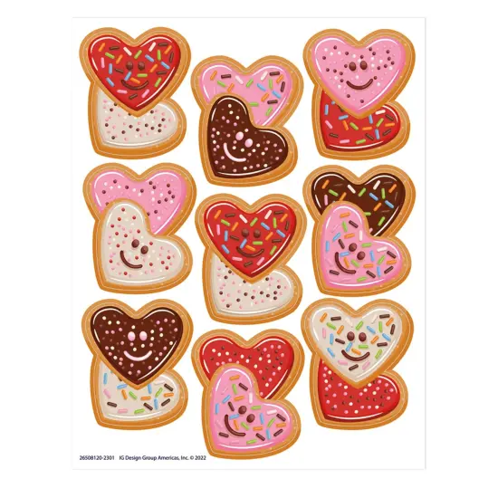 LOVE Valentine's Day Giant Stickers, 36 Per Pack, 12 Packs {1}