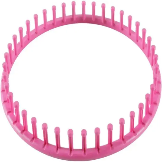 round Knitting Looms Set - Set of 5 Plastic Looms Knitting with 1 Knitting Yarn Loom Needle and 1 Plastic Loom Pick {5}