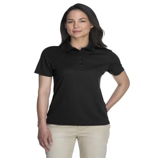 CORE365&reg; Women's Origin Performance Piqu&eacute; Polo Shirt &ndash; Moisture-Wicking, Comfortable Activewear for Work and Leisure Campus Gold {2}