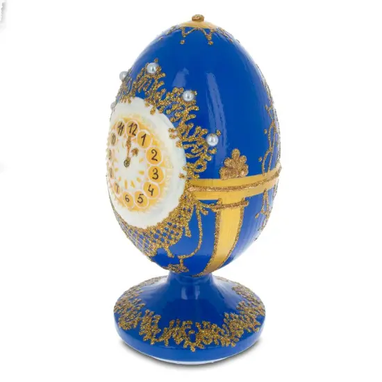 1900 Cockerel Royal Wooden Egg {4}