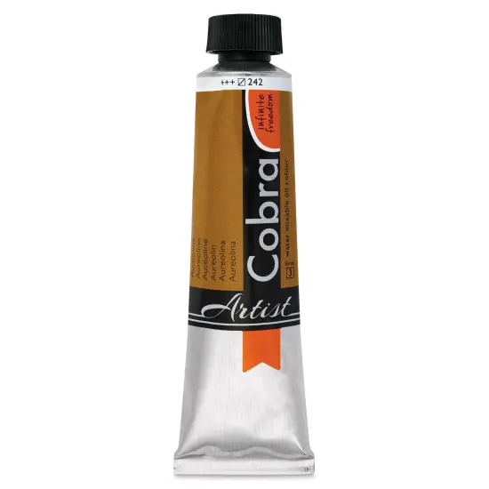 Cobra Artist Water Mixable Oil Paint - Aureolin, 40 ml tube {1}