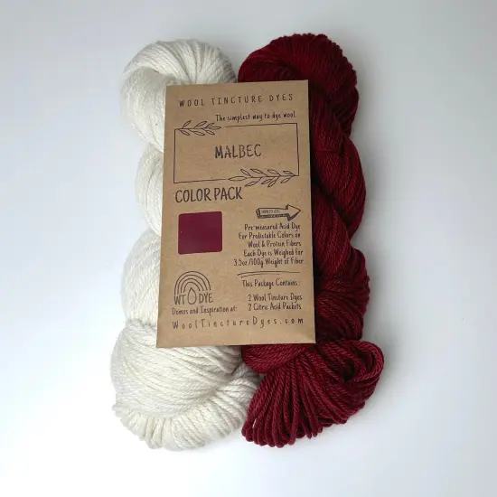Wool Tincture Dye Color Packs Malbec {1}