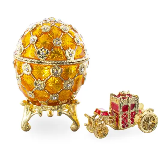 1897 Coronation Royal Imperial Easter Egg 2.5 Inches {1}