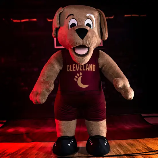 Bleacher Creatures Cleveland Cavaliers Mascot Moondog 20" Plush Figure {4}