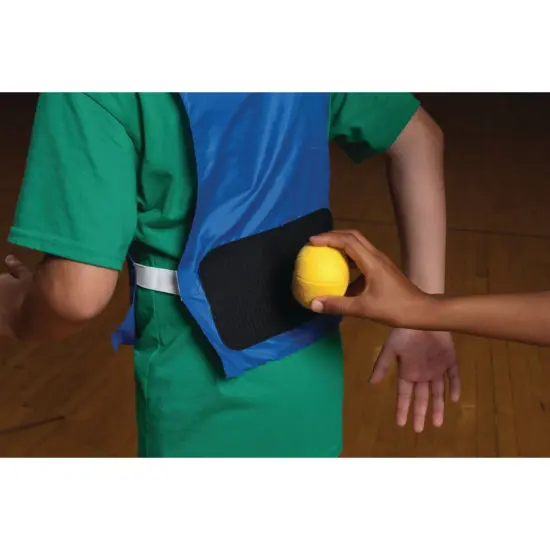 S&S Worldwide Dodge-It Tag Adult Vest. Easy to Put on Vest Have Hook and Loop Panels On Both Sides of Vest.Balls with Loops Stick to Them. Will Fit MostTeens and Adults. Pack of 12. {5}