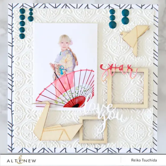 Luxurious Motifs 3D Embossing Folder {3}