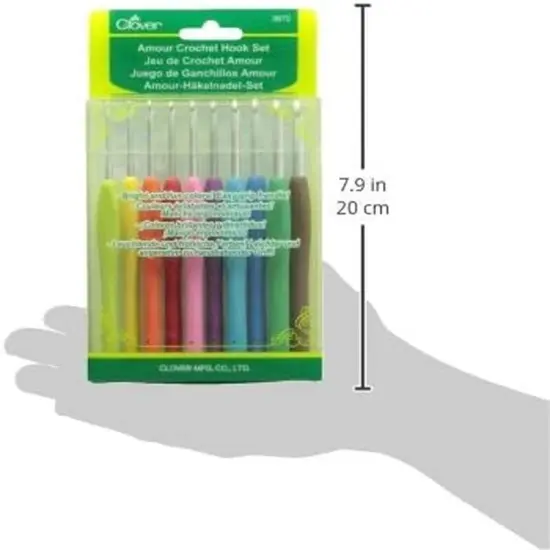 3672 Amour Crochet Hook Set, 10 Sizes {5}