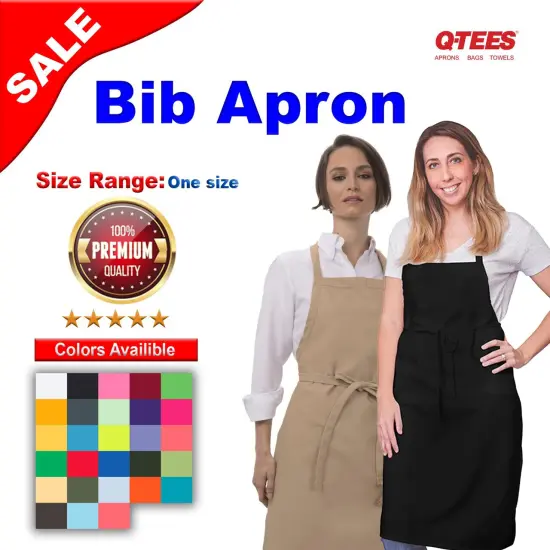 Q-Tees&reg; Bib Apron Forest {2}