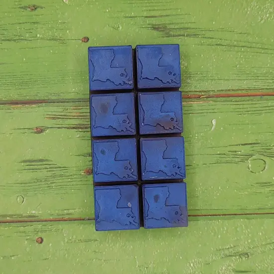 Louisiana Wax Melt Snap Bar Silicone Mold {3}