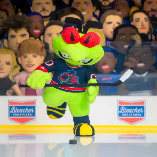 Bleacher Creatures Columbus Blue Jackets Stinger 10" Mascot Plush Figure (Throwback) {6}