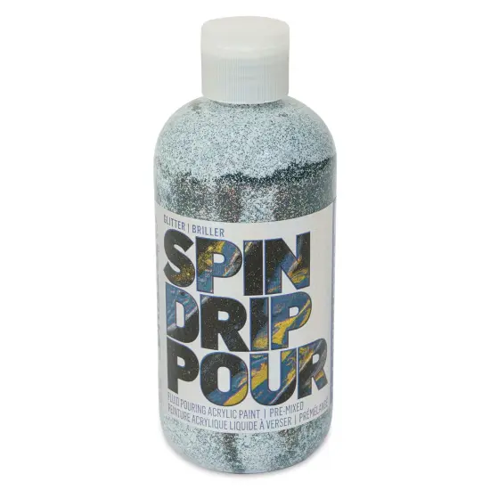 FolkArt Drizzle Acrylic Pouring Paint - Cosmic Sky Glitter, 266 ml {1}