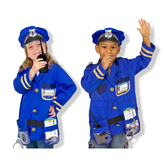 Police Officer Role Play Costume Set {3}