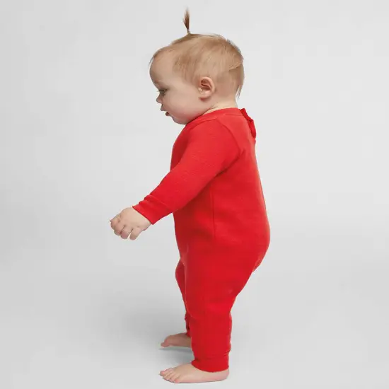 Rabbit Skins&reg; Infant Fleece One-Piece - 4447 Red {6}