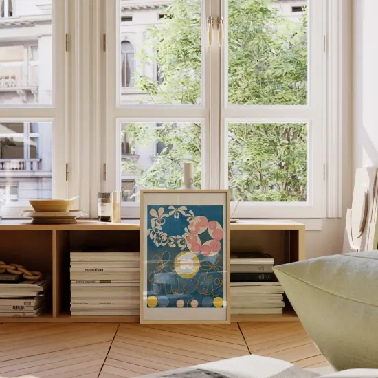 Haus and Hues Oak Wood Picture Frames Matted with Real Glass Natural {5}