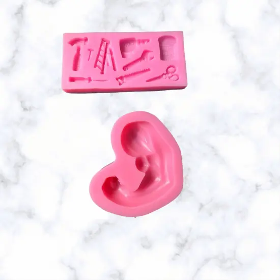 father day bundle fondant silicone molds {2}