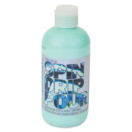FolkArt Drizzle Acrylic Pouring Paint - Mint2B Flash Color Shift, 266 ml {1}