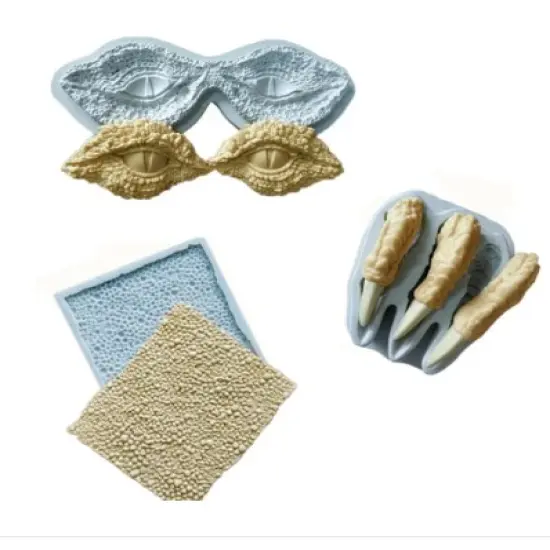 Dinosaur bundle silicone molds 3 pc {5}