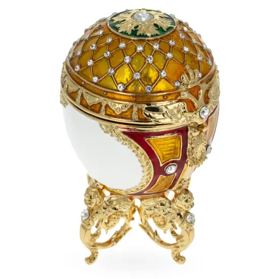 1910 Alexander III Equestrian Royal Imperial Easter Egg {4}