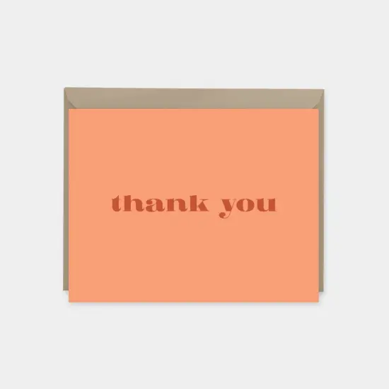 Modern Thank You Cards III {3}