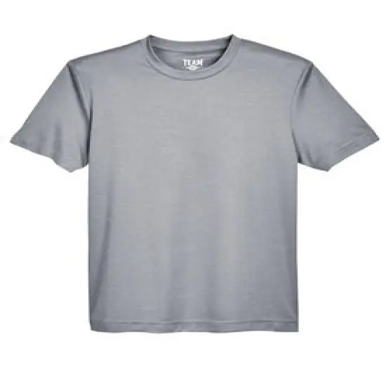 Team&reg; Youth Sonic Heather Performance T-Shirt Athletic Heather {1}